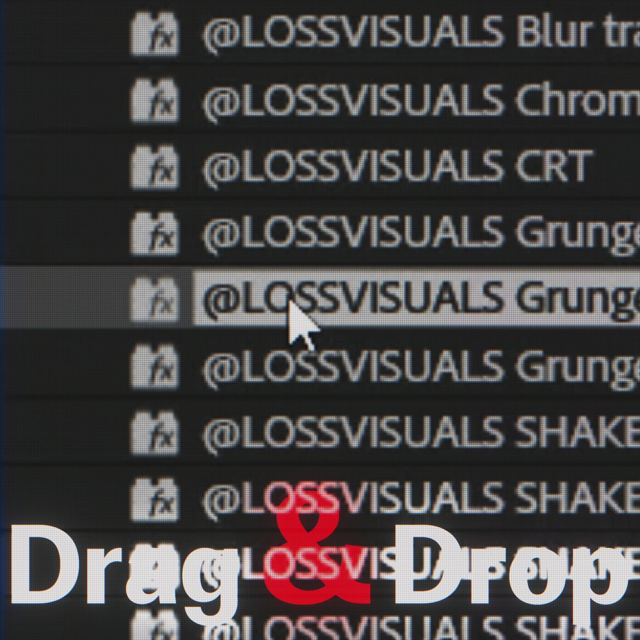 Red Fast Flash - Preset für Adobe After Effects